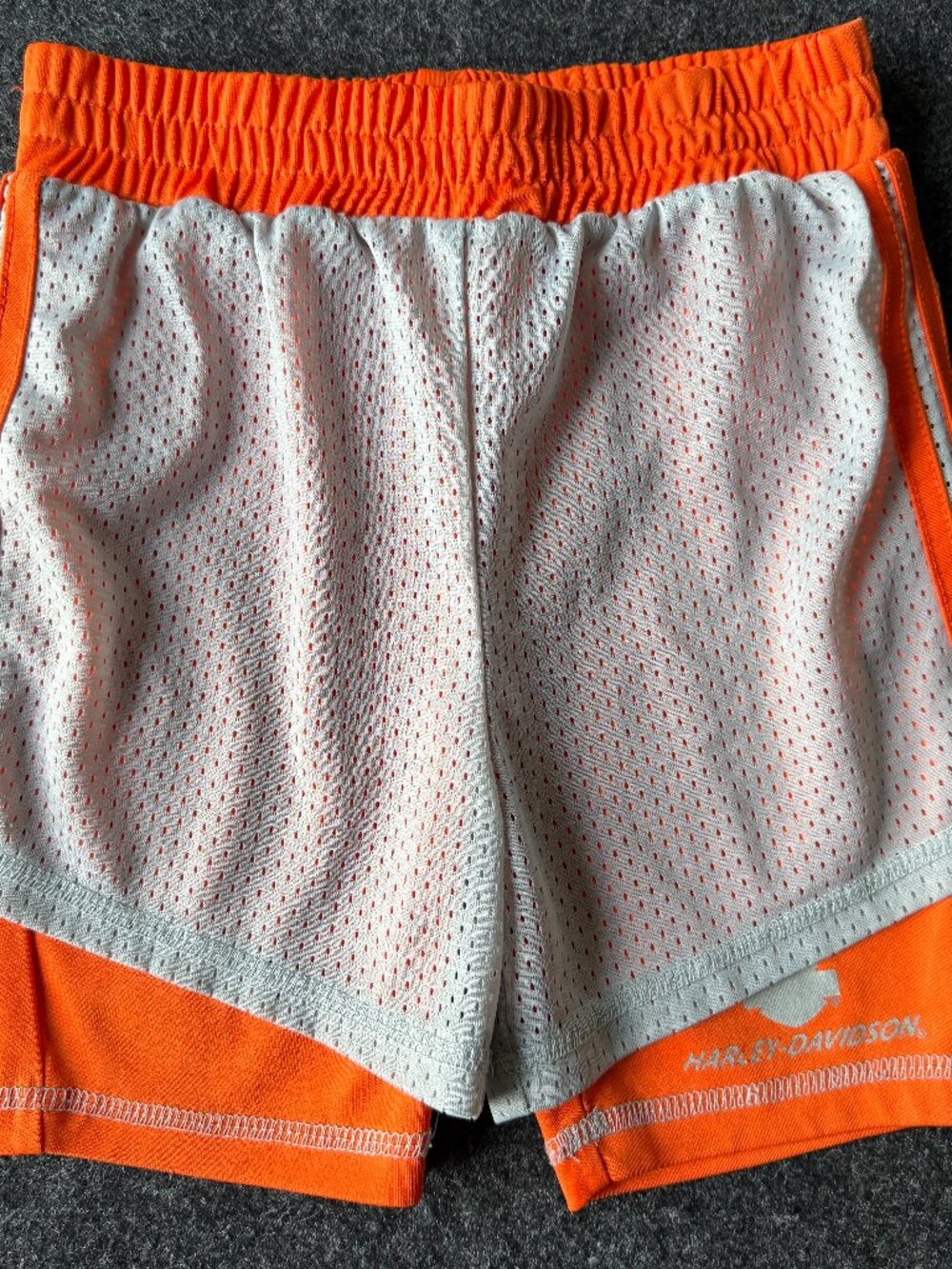 Harley Davidson Girls Double Layer Shorts Size 5